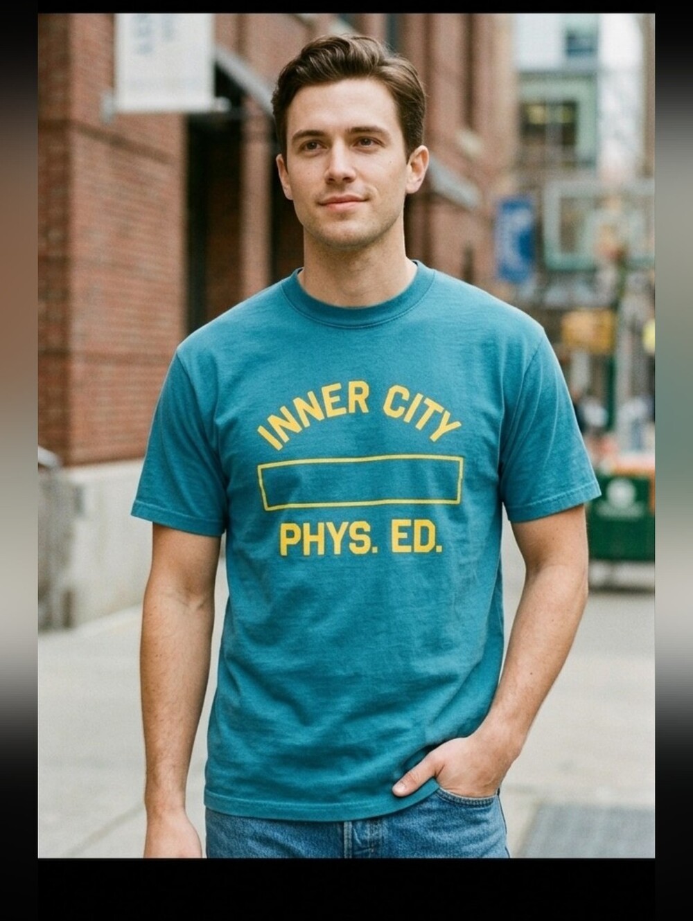 Honor The Gift HTG Clothing Men - Physical Education Tee (blue ocean) M